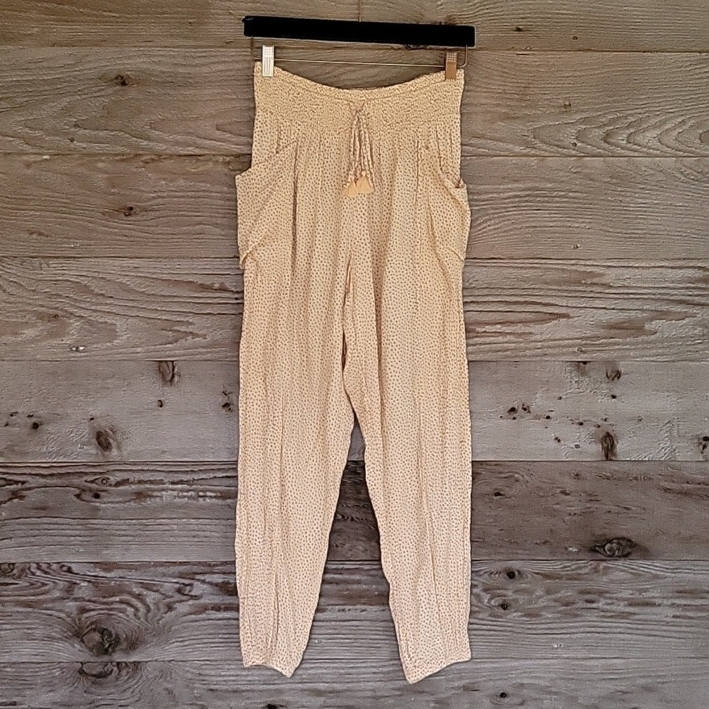 Aerie Size Small Printed Smocked Top Balloon Pants